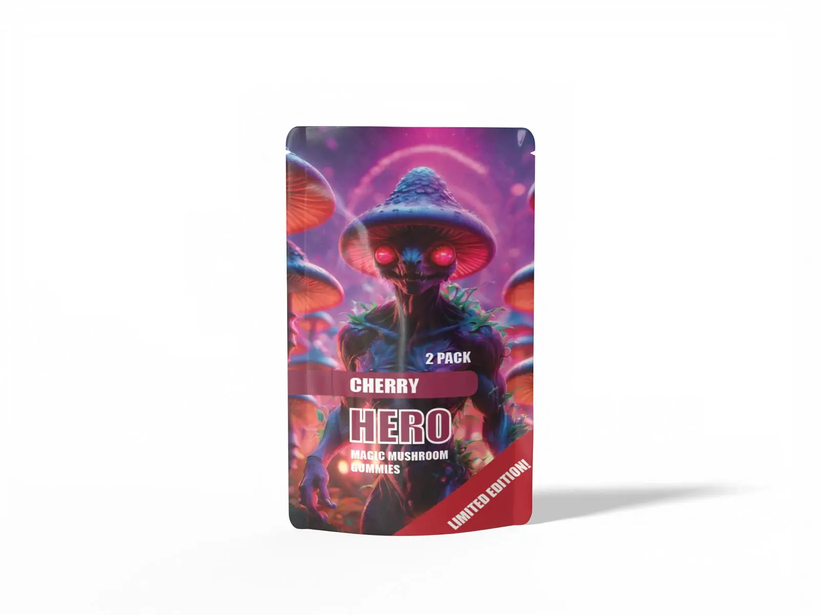 HERO Magic Mushroom Gummies Extra Strenght Cherry